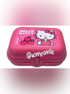 Tupperware Hello Kitty Pink Snack Box